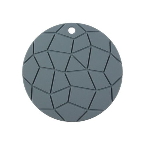 1pc Food Grade Silicone Coaster; Anti-scalding Thickened Pot Mat; Turtle Pattern Heat Insulation Mat; High Temperature Resistant Table Mat