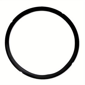 1pc Silicone Sealing Ring For Instant Pot; 3 Quart; 5 & 6 Quart; 8 Quart; Instant Pot Gasket; Replacement Rubber Seals (Color: Black, size: 8QT)